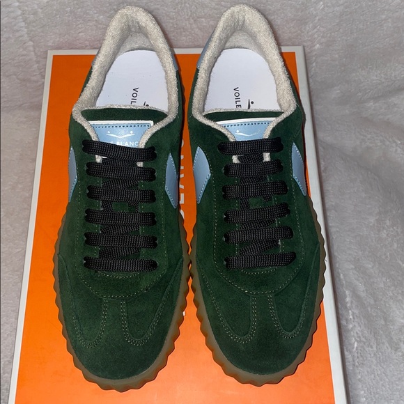 NWT VOILE BLANCE Ines Sneakers in Fir Green - Picture 9 of 15